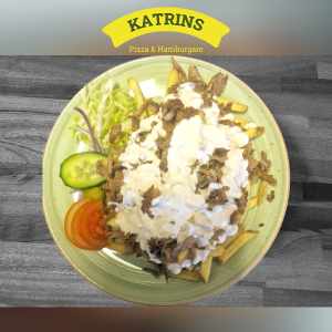 Gyros tallrik karlshman pizzeria katrins